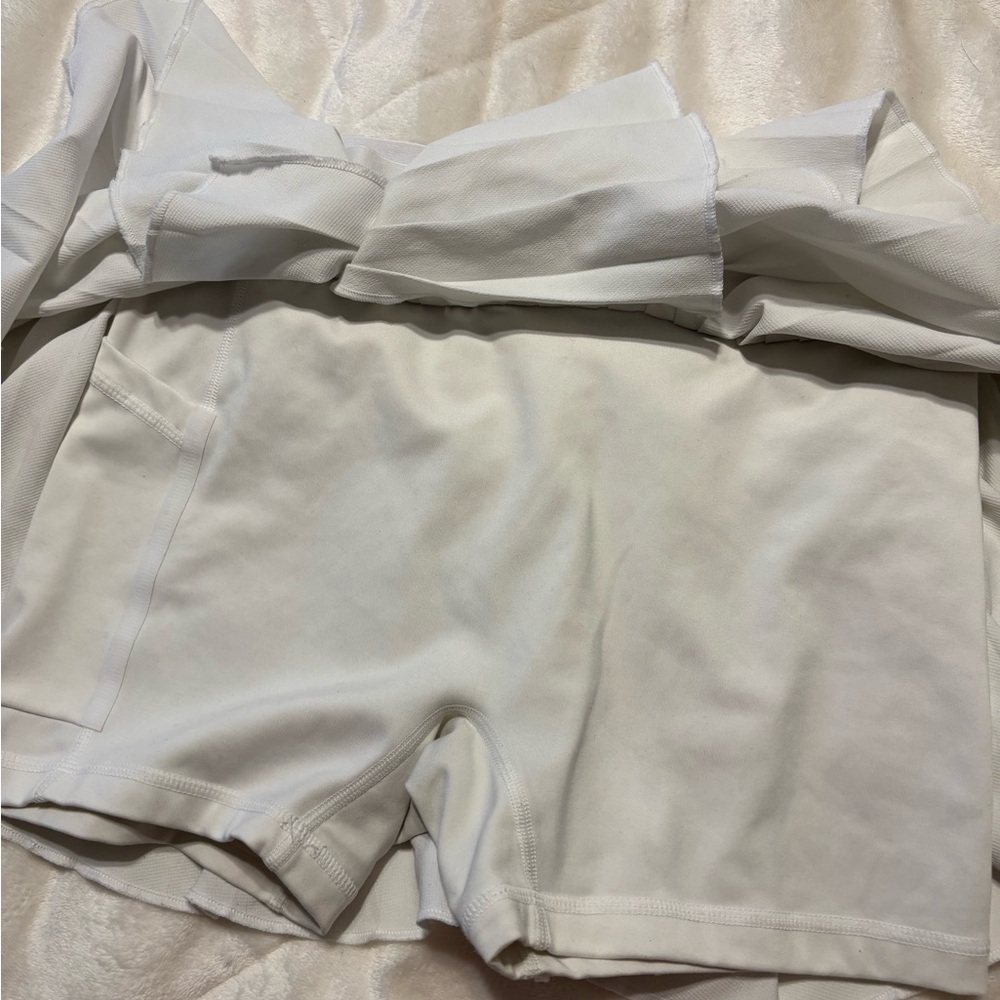 Nike Women's Athletic Shorts - White #2
